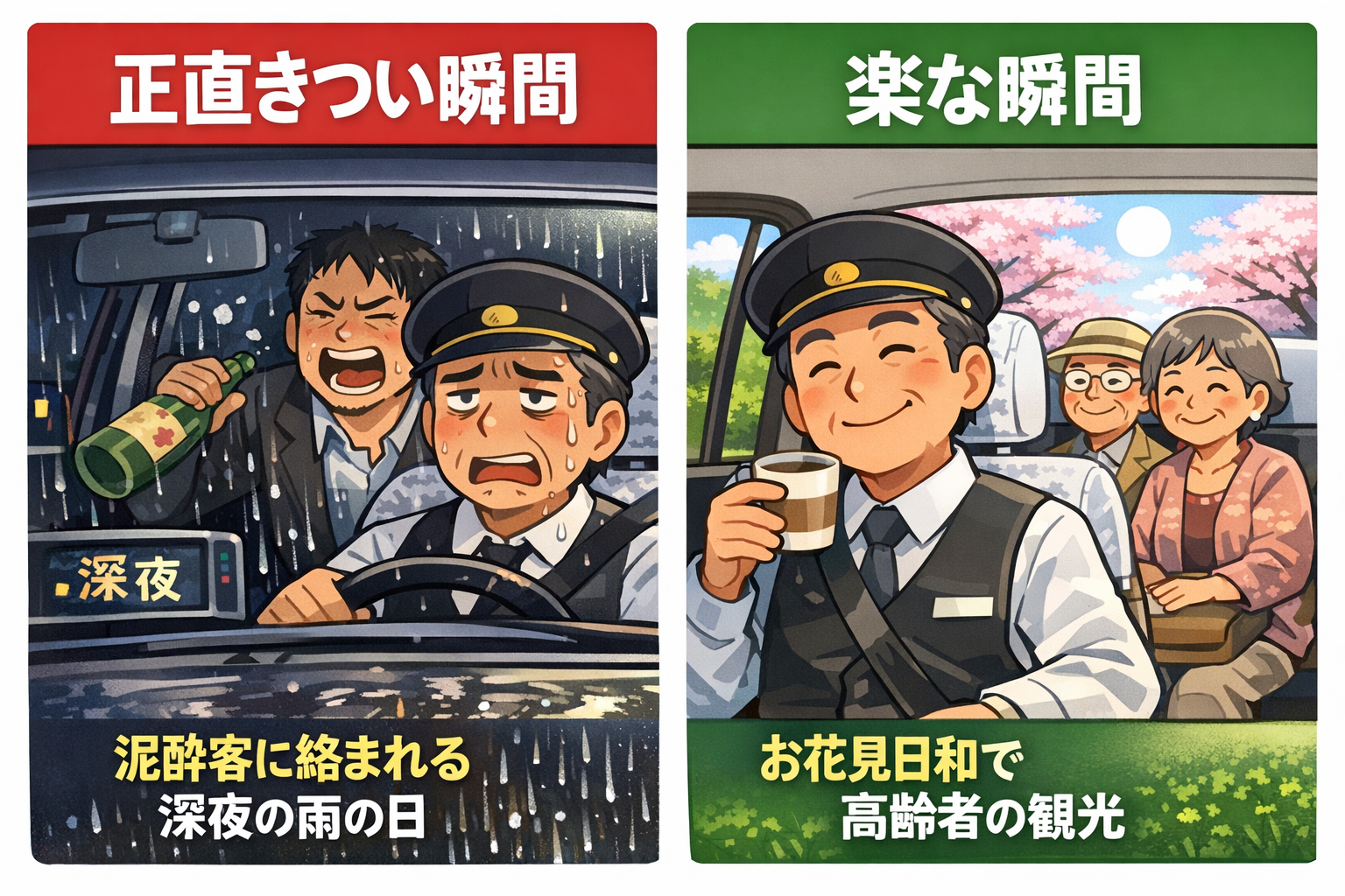 「タクシー転職はやめとけ」は本当か？