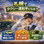 How do I become a taxi driver in Sapporo?