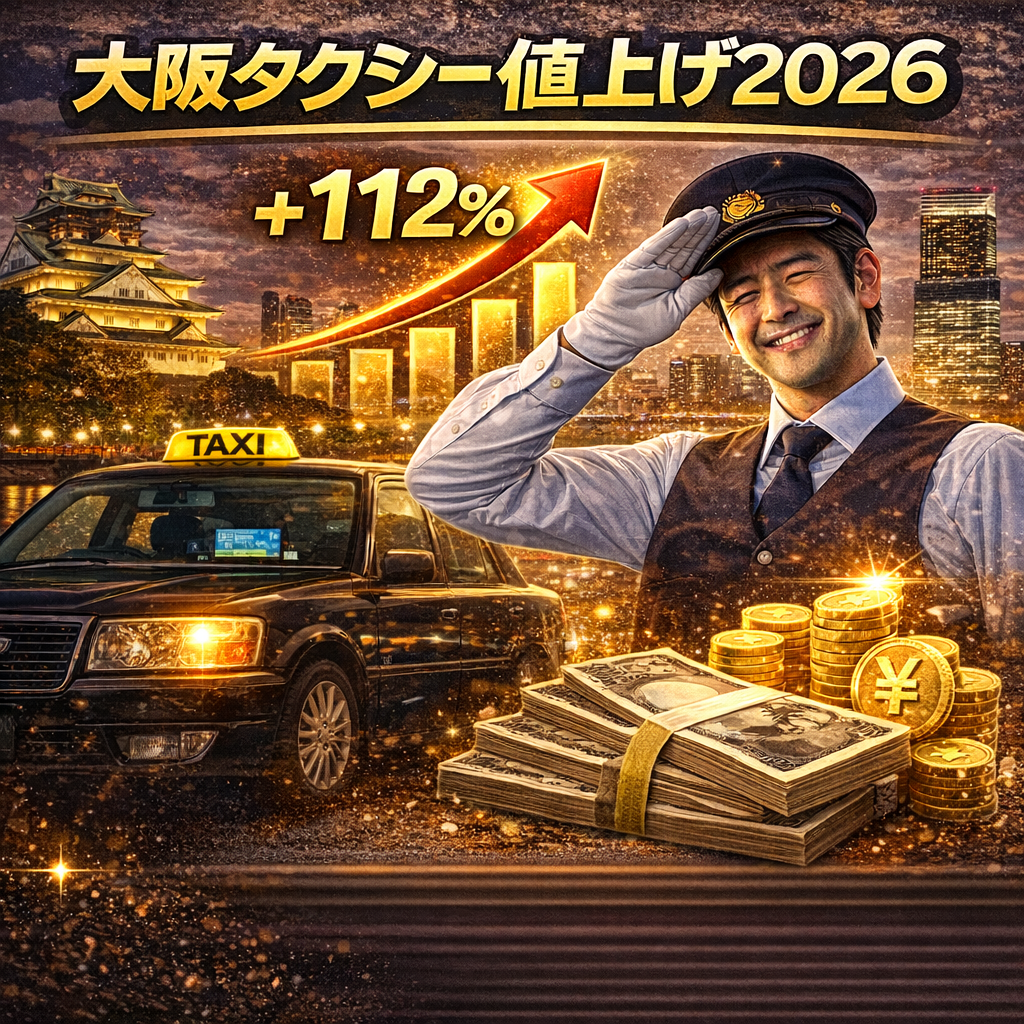大阪タクシー値上げ2026