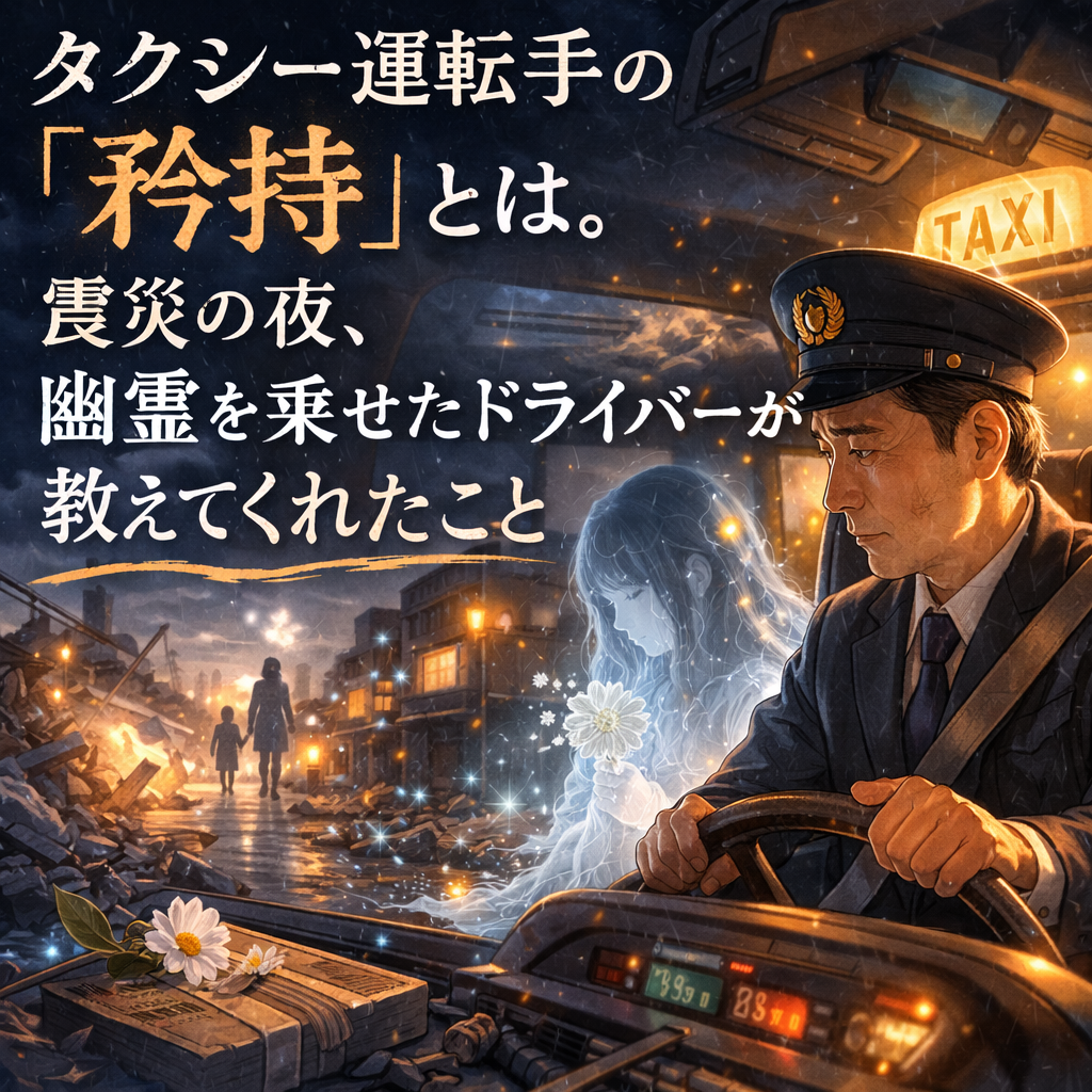 タクシー運転手の「矜持」とは