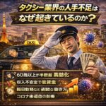 タクシー業界の人手不足はなぜ起きているのか？